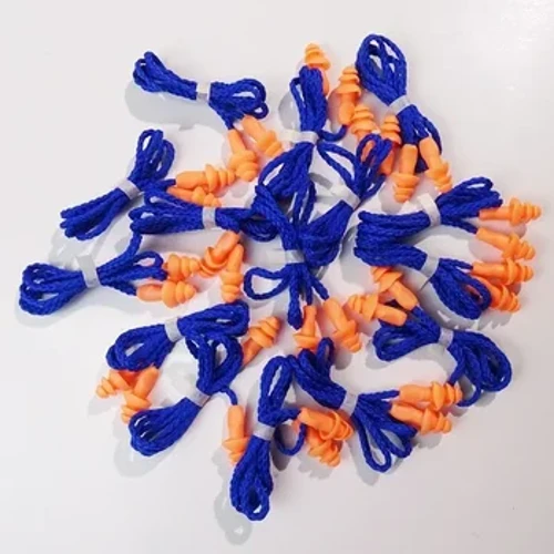 10 pz Molle Del Silicone Con Filo Spina di Orecchio di Protezione Riutilizzabile Protezione Dell'udito Riduzione Del Rumore Lavoro Sicuro Comodi Tappi Per Le Orecchie Paraorecchie