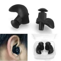 I-Ear Plug Yokubhukuda Engangeni Manzi Enguchwepheshe Izixhumi Zendlebe Zokubhukuda Zababhukudi Abadala Izingane ZiDiving I-Soft Anti-Noise Ear Plug