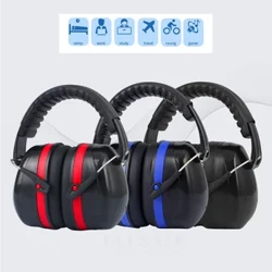 Mataas na Kalidad na Anti-Noise Adjustable Head Earmuff SNR-35dB Ear Protector Para sa Pag-aaral sa Trabaho Pamamaril sa Woodwork Hearing Protection