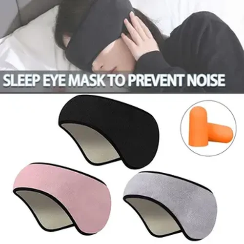 Cache-oreilles antibruit en Polyester confortable, masque occultant, masque de sommeil relaxant