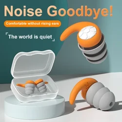 I-Earplug Evikela Izindlebe I-Earplug Enciphisa Umsindo Wokulala I-Anti-Noise Ipulaki Elingangeni Manzi Lomsebenzi Wokuhamba Ama-Tapones Ama-Earplugs Okuvikela Indlebe