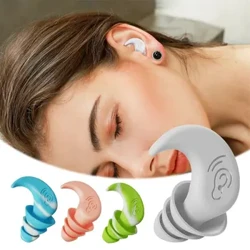 Prettrokšņa silikona ausu aizbāžņi Ūdensnecaurlaidīgi peldēšanas ausu aizbāžņi gulēšanai niršanas sērfošanai Mīksts komforts Natation peldēšanas ausu aizsargs