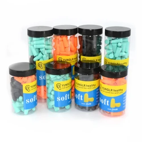 30/60 pcs Fuitalitali Fa'aitiitiga Pisao Puipuia Fa'amama leo Fa'amama le moe e fa'aleaogaina Anti Bruit Earplug moe taliga.