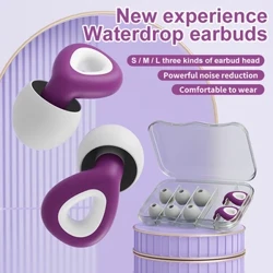 1 Set Ear Plugs Para sa Sleeping Tapones Para sa Dormir Noise Reduction Waterproof Swimming Ear Plug Protection Oordopjes Earplugs Set