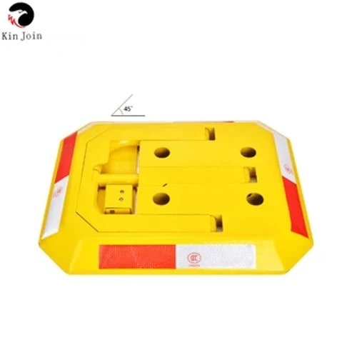 Octagon Steel Car Parking Barrier, Car Parking Barrier, Manual Parking Lock Bollard Post Automatic Parking Barrier