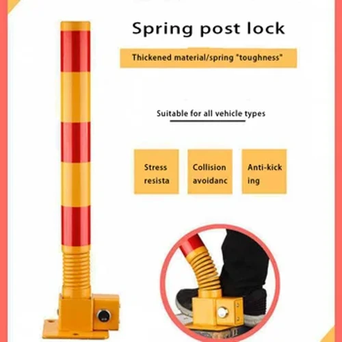 Kolumn parkeringsplats lås marklås förtjockad anti-kollision flyttbar väg påle garage parkeringsplats beläggning parkering hög gar
