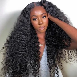 I-HD ileyisi ye-HD ngaphambili yezinwele zomuntu i-jerry curly 13x6 i-lace esobala yangaphambili yezinwele zewigi ezixegayo ezijulile ezigoqekile iwigi yezinwele zomuntu ezikhishwe ngaphambili 4x4 5x5