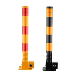 Parking Lock Pillar na May Spring At Lock/ Car Barrier Lock Pribadong Teritoryo Pagpapanatili Protektahan ang Paradahan 1PCS