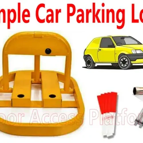 Simple Car Parking Lock access car park One Stop Barrier gate car locker car lock truck stop place system access control lock