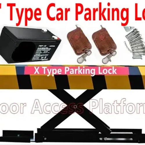 "X" Loại hình Lưu trữ Khóa đỗ xe ô tô Nguồn pin 2 Rào chắn truy cập khóa đỗ xe tự động điều khiển từ xa (Không có pin)