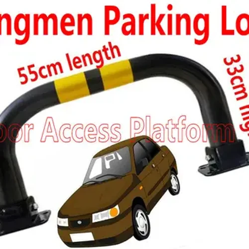 Longmen to'xtash joyi qulfi 55 sm uzunlikdagi x 33 sm balandlikdagi avtomobilni qulflash joyi avtomobilni qulflash joyi avtomobilni qulflash yuk mashinasini to'xtatish joyi tizimiga kirishni boshqaris