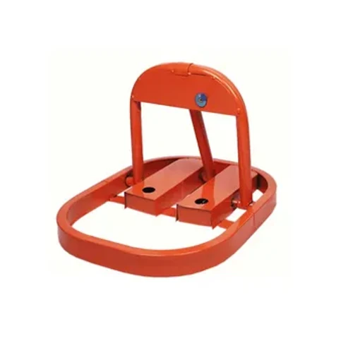 Double Lock Manual Parking Barrier kanggo Private Parking Space Thickened Car Parking Lock Bollard