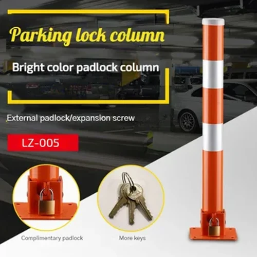LZ-005 Park Alanı Kilidi Kalınlaştırılmış Basınçlı Uyarı Sütunu Mobil Yol Kazık Park Alanı İşgalci Garaj Koruma Kolonu