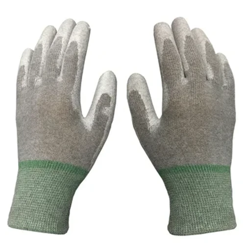Pag-aayos ng Mobile Phone ESD Anti Static PU Painted Carbon Fiber Gloves Electronic Screen PCB Soldering Working Hand Protector