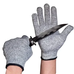 Mănuși anti-tăiere de gradul 5 HPPE Amazon Export Materiale de protecție a mâinilor Grădinărit Mănuși de protecție a muncii pentru grădină