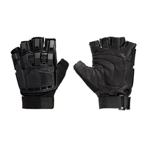 Halvfinger taktiske hansker Rygg Nylon Forbedret arbeidssikkerhet Håndbeskyttelse for utendørs sport Jakt Sykling CS Paintball