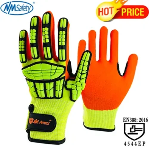 NMSafety 100% High Quality Anti Vibration Bagong Mechanic na guwantes na Cut-Resistant Safety Hand Work Gloves