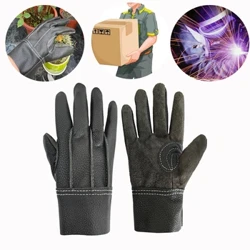 Gants de Protection des mains de travail en cuir, flexibles, confortables, ignifuges, résistants aux coups de couteau, résistants à l'usure, soudage, manipulation, gants de jardinage