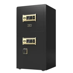 1.2m Héicht Safe Box Doheem Anti-Déifstall Box Kleng Fangerofdrock Passwuert Duebel Dier Safe Büro Hotel All-Stol Safe Depot Box