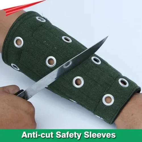 1 Péire Muinchillí Sábháilteachta Frithghearrtha Wrist Gardaí lámh Monarcha gloine Frith-scratch Caith-resistant Obair Muinchillí cosanta saothair