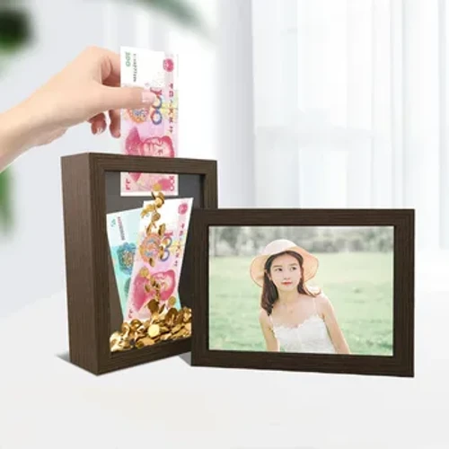 Hộp Đựng Tiền Ẩn Hình Khung Gỗ Riêng Tư Hộp An Toàn Bí Mật Đựng Chìa Khóa Trang Sức Sáng Tạo Hộp Đựng Trang Trí Phòng