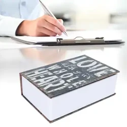 Mini-Simulationswörterbuch, beliebtes Geheimbuch, Geld, versteckt, geheimes Sicherheitsbuch, Spardose mit Zahlenschloss, Tresor