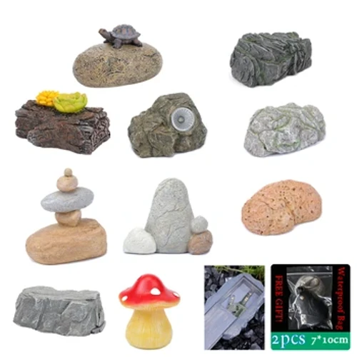 Sight Secret Sodas Akmens puošmena Ornamentas Paslėptas Sandėliavimo Skyrius Nukreipimas Atidėti Safe konteineris Namai Slėpti atsarginius raktus