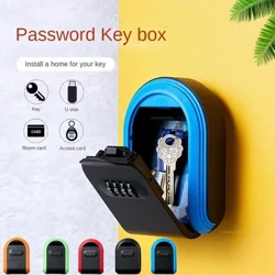 Bộ lưu trữ chìa khóa treo tường Khóa kết hợp 4 chữ số Hộp khóa lưu trữ an toàn Chìa khóa nhựa Hộp an toàn trong nhà Sử dụng ngoài trời cho văn phòng tại nhà