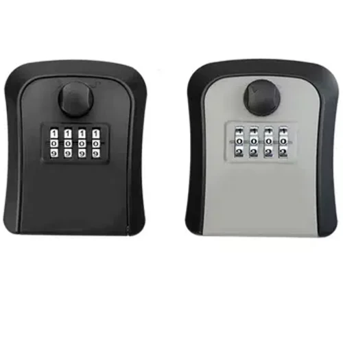 New Smart Sandi Kombinasi Key Lock Box Storage Key Wall Mounted Key Aman Outdoor Key Box 4 Digit Kombinasi