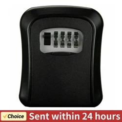 I-Wall Mount Key Storage Imfihlo Yebhokisi Isihleli 4 Inhlanganisela Yephasiwedi Ikhodi Yokuphepha Ikhodi Yokuphepha Khiya Ukhiye Wekhaya Ukhiye Wekhaya Ukhiye Ibhokisi Eliphephile Lepulasitiki