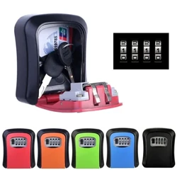 Κλειδί επιτοίχιας Safe Organizer Box 4 ψηφίων Συνδυασμός κωδικού πρόσβασης Key Box Κλειδαριά κωδικού πρόσβασης ABS Plastics για εσωτερικό κλειδί U Disk