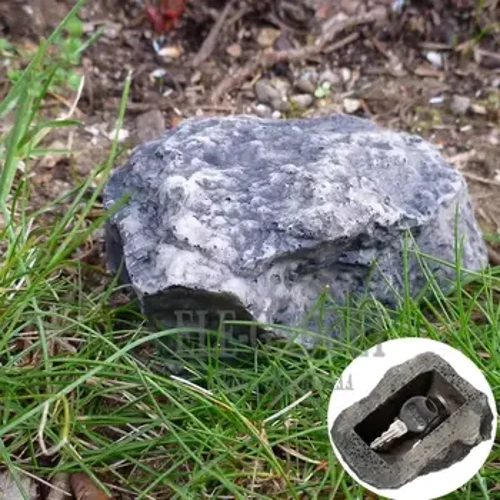 Khu Vườn Ngoài Trời Hidden Rock Giấu Chìa Khóa Đá Hộp Bảo Quản An Toàn Sáng Tạo Và Thời Trang Đá Giả Mới Lạ Đá An Toàn Lưu Trữ