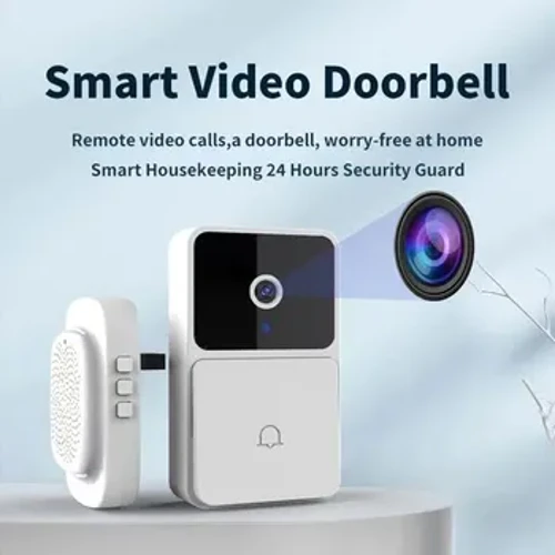 WIFI Video Camera Chuông Cửa Không Dây Tầm Nhìn Ban Đêm Nhà Thông Minh An Ninh HD Chuông Cửa 2 Chiều Liên Lạc Nội Bộ Thay Đổi Giọng Nói Cho Gia Đình