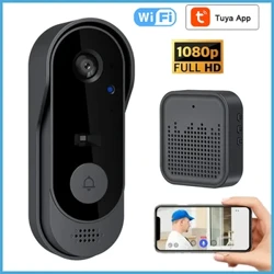 WIFI 1080P HD Panlabas na Phone Door Bell Camera Security Video Intercom IR Nigh Doorbell With Camera Wireless bundle Video Doorbell