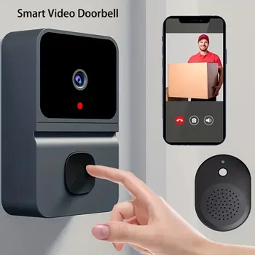 Wireless Doorbell WiFi Outdoor HD Camera Security Door Bell Night Vision Video Intercom Voice Change Home Monitor Door Para sa Telepono