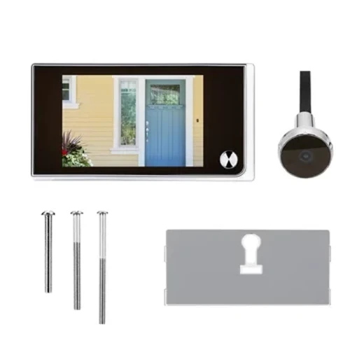 3,5 MINI dyuymli peephole eshik qo'ng'irog'i kamerasi aqlli elektron mushuk ko'zi aqlli xavfsizlik eshik qo'ng'irog'i 24 soat davomida uyda tashqi monitoring
