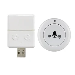 30 Music 150M Wireless Doorbell Waterproof Remote Controller USB Smart Door Bell Empfänger Single Button Fernsteierung