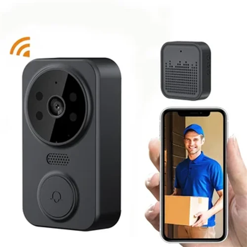 M8 “Smart Visual Doorbell” iki taraplaýyn “Interkom” infragyzyl gijeki görüş uzakdan gözegçilik howpsuzlyk ulgamy Wifi wideo gapy jaňy