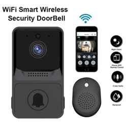 WIFI Smart Home Camera Video Doorbell Telefoni Uaealesi Faitotoa Bell Saogalemu Vitio Intercom HD Vaaiga i le Po mo Fale