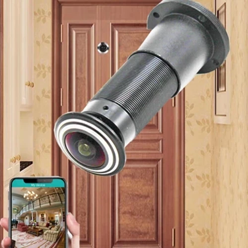 5G Tuya Door Eye Lubang Keamanan 1080P HD 1.44mm Lensa Wide Angle FishEye Jaringan CCTV Mini Lubang Pintu Wifi IP Kamera P2P #20