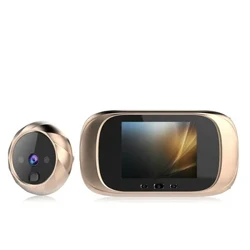 Digitální LCD 2,8palcový video zvonek Prohlížeč kukátka Door Eye Monitoring Kamera 90° zvonek Detekce pohybu Eye