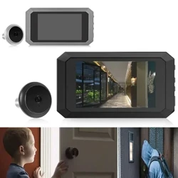 Ηλεκτρονικό σκόπευτρο Digital Magic Eye Εγγραφή βίντεο Digital Door Viewer 3,97 ιντσών με οθόνη LCD Door Peephole Κάμερα 1400mAh