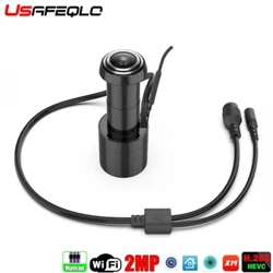 iCSEE Dør Øjehul Sikkerhed 1080P HD 1,7 mm-objektiv vidvinkel FishEye CCTV-netværk Minikighulsdør Wifi-kamera P2P Xmeye VMS