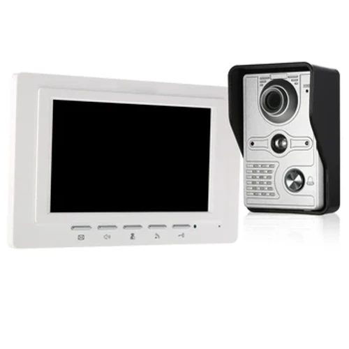 7 Zoll Kabel Video Dier Telefon Video Doorbell Indoor Monitor mat IR-CUT Reenproof Outdoor Kamera Visual Intercom Remote Spär