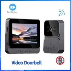 Naauao 4.3 ʻīniha IPS pale uʻole 2.4G Video Doorbell Infrared night vision Home Intercom Security