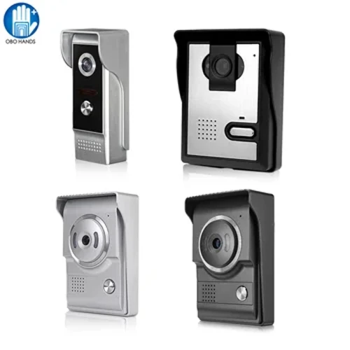 2023 Ffôn Drws Fideo Cheap Wired System Intercom Camera Awyr Agored Cloch Drws 700TVL IR Night Vision Dal dwr ar gyfer Apartment Cartref
