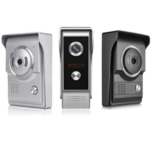 Fís Oíche IR 700TVL Ceamara Infridhearg Uiscedhíonach Lasmuigh Córas Intercom Video DoorBell Do 4 Fón Cábla Wire Doras Físeáin