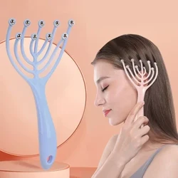 9 Claws Head Massger Strömlinjeformad boll Kroppsavslappning Hårbottenmassagerulle för hårväxt Handhållen håravlastningshjälp