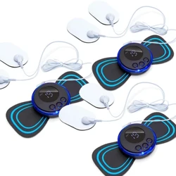 Neck Massager EMS Muscle Stimulator Uila Lomilomi Puʻupuʻu Haʻahaʻa Haʻahaʻa Pulse Massage Pads Pain Relief Relaxation Tool