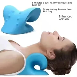 Heembenotzung Hals Massager Gebärmutterhalskëssen Wirbelsäule Corrector Entspanung Bow C Typ Fitness Ausrüstung
